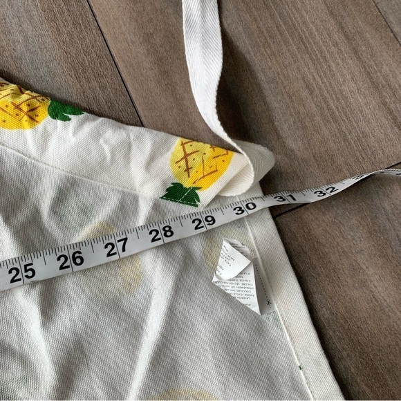 Kate Spade cotton pineapple fruit print apron one size - Picture 4 of 6